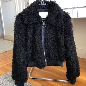 | ZARA | Shaggy Bomber
